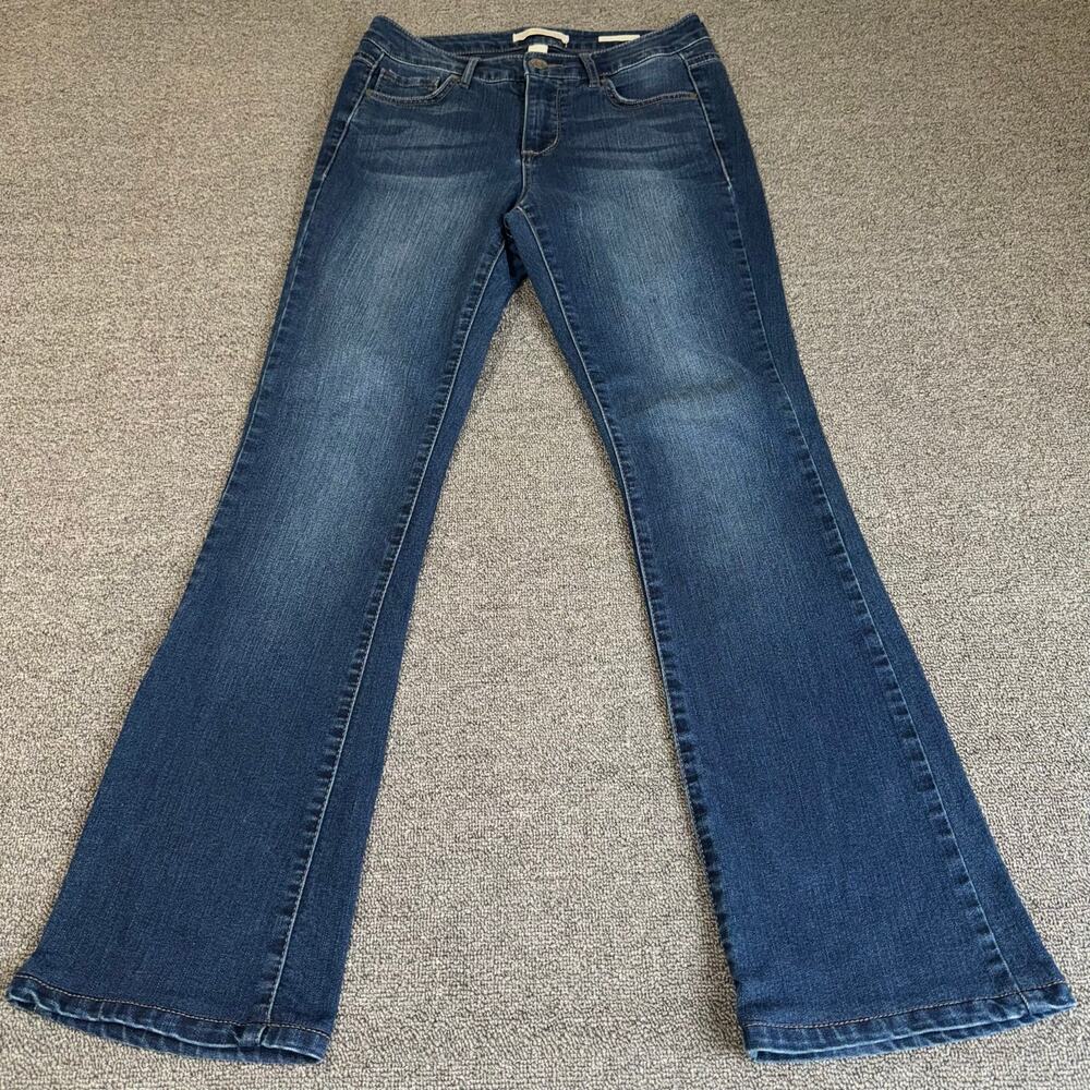 Vintage America Blues Boho Bootcut Womens Size 2/26 Blue Denim Dark Wash Western